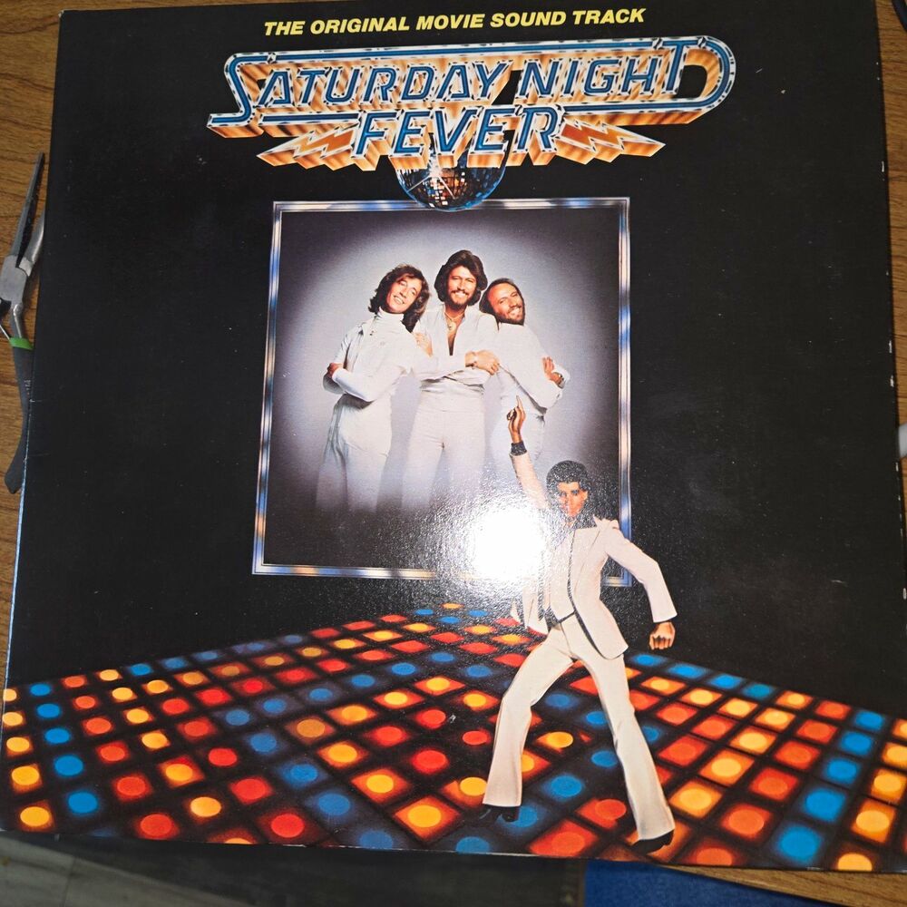 Saturday Night Fever Soundtrack 1977 12" Vinyl Double LP RS-2-4001 RSO Records